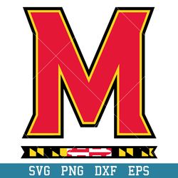 maryland terrapins logo svg, maryland terrapins svg, ncaa svg, png dxf eps digital file