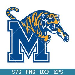 memphis tigers logo svg, memphis tigers svg, ncaa svg, png dxf eps digital file