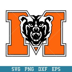 mercer bears logo svg, mercer bears svg, ncaa svg, png dxf eps digital file