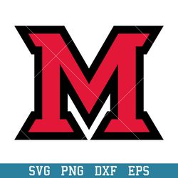 miami (ohio) redhawks logo svg, miami (ohio) redhawks svg, ncaa svg, png dxf eps digital file