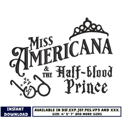 miss americana embroidery