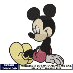 mickey mouse disney embroidery design (2)