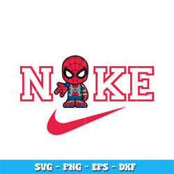 Swoosh x Spiderman Svg, Marvel svg, Logo Brand svg, Nike svg, cartoon svg, Instant download.