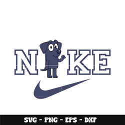 Nike x Jean luc bluey Svg, Bluey svg, Logo Brand svg, Nike svg, cartoon svg, Instant download.