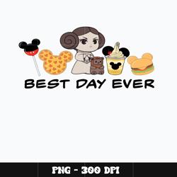 Star wars Leia Organa best day ever Png, Star wars Png, Digital file png, Disney Png, cartoon Png, Instant download.