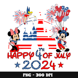 mickey minnie happy 4th of july png