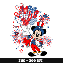 mickey mouse happy 4th of july png