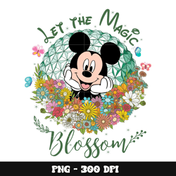 mickey mouse let the magic png