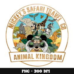 mickey safari animal kingdom png