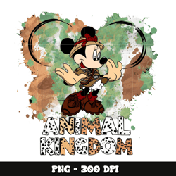 minnie mouse animal kingdom png design