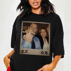 elliot stabler and olivia benson shirt, law and order shirt, elliot and olivia, law and order svu vintage shirt