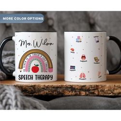 speech therapy gift, speech therapist gift, speech language pathologist, slp gift, speech therapy mug, speech therapist