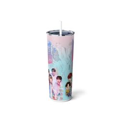 bts kpop korean pop music group cup mug tumbler 20oz