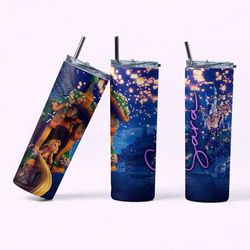 rapunzel tumbler, custom disney princess gift, custom tangled gifts, personalized rapunzel gift, tangled cup, rapunzel t