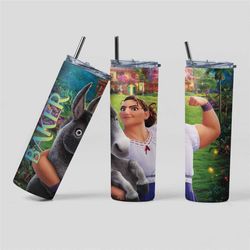 luisa encanto tumbler, custom encanto tumblers, luisa encanto gift, encanto gifts, personalized luisa madrigal gift, cus