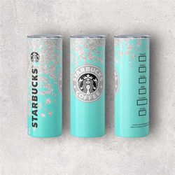 starbucks themed 20oz insulated tumbler. personalise with name.