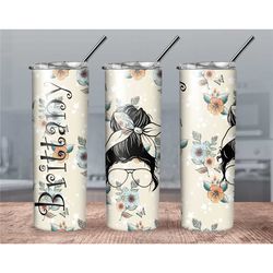 personalized messy bun tumbler//mothers day tumbler//gift for her//personalized gift//gift idea//name gifts//holiday gif