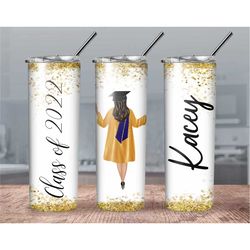 personalized graduation tumbler// custom graduation gift// graduation 2022 gift idea// personalized graduation gift//gra