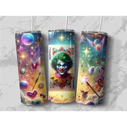 joker tumbler for joker birthday party, personalized joker cup for boys birthday party, batman birthday party supplies,