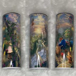 beauty and the beast tumbler