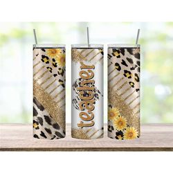 teacher tumbler cup with sunflowers, teacher gift for her, profession gift, teacher appreciation gift for coworkers, tea