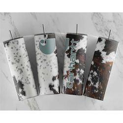 carhartt cow hide cowhide tumbler , cow tumbler - cow gift for her - gift for mama -  gift for mom  cow print 20oz & 30o