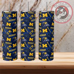 michigan wolverines tumbler