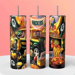 green bay packers   football tumbler