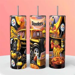 pittsburgh steelers football tumbler