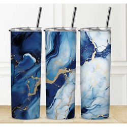 tumbler personalization available sublimation permanent wave design gift box water bottle straw camping name marble cust