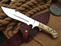 14" inch bowie, handmade high carbon 1095 bowie knife, best outdoor tool, gift for him, survival knife, anniversary gift