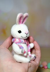 artist doll bunny stuffed teddy bunny toy
