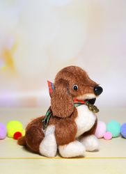 stuffed dachshund toy miniature dachshund toy for blythe dolls