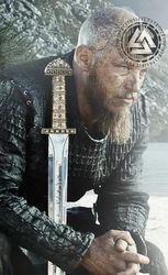 viking sword of king ragnar lothbrok battle ready sword medieval sword ragnar