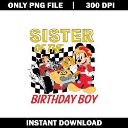 racing sister png, mickey png, disney vacation png, logo design png, digital file png, instant download.