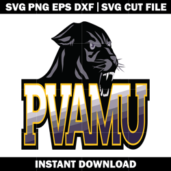 prairie view a&m university logo svg, ncaa png, logo sport svg, logo shirt svg, digital file svg, instant download.
