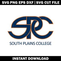 south plains college logo svg, ncaa png, logo sport svg, logo shirt svg, digital file svg, instant download.