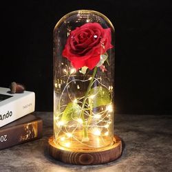 rose artificial flowers beauty and the beast rose wedding decor creative valentine's day mother's gift