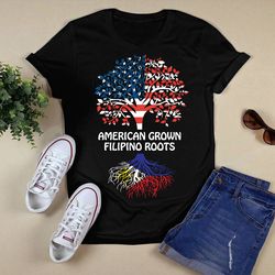 american grown filpino roots shirt unisex t shirt