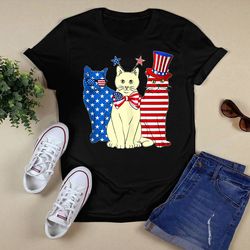 cat american shirt unisex t shirt