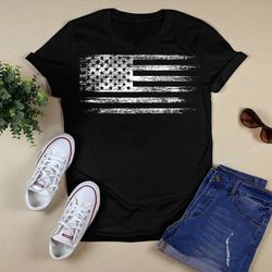 usa distressed flag men t shirt patriotic american tee s-5xlunisex t shirt