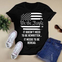we the people in shirtunisex t shirt