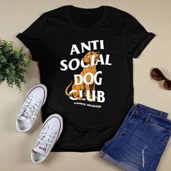 anti social dog club shirt unisex t shirt design png