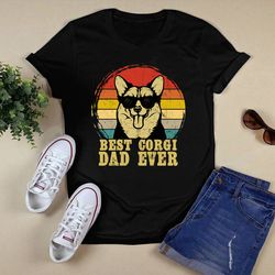 best corgi dad ever shirt unisex t shirt design png