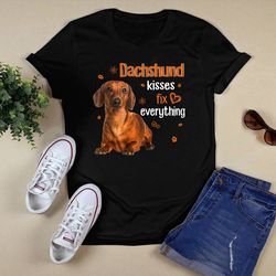 dachshund kisses fix shirt unisex t shirt design png