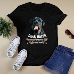 dear hate shirt unisex t shirt design png