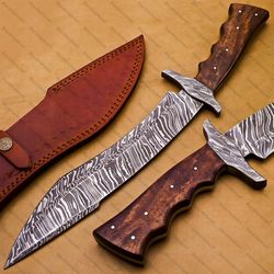 personalize hand made beautiful bone handle damascus steel khukuri knife men hunting gifts for men husband gift gifts