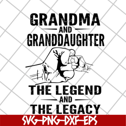 grandma and granddaughter svg, mother's day svg, eps, png, dxf digital file mtd05042141