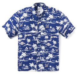 milwaukee brewers vintage mlb hawaiian shirt