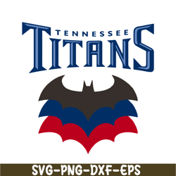 tennessee titans bats svg png dxf, football team svg, nfl lovers svg